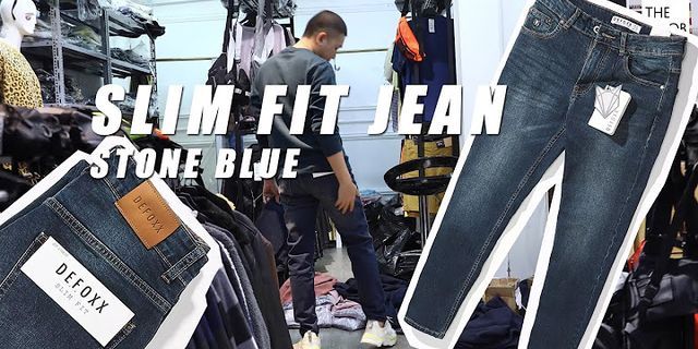 Top 13 Quần jean đen Slim-fit tốt nhất 2022