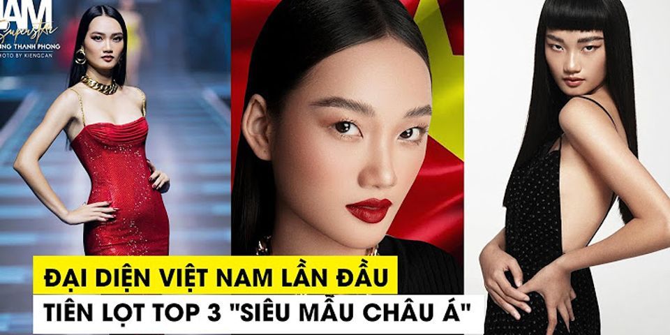 Top 4 siêu mẫu Việt Nam