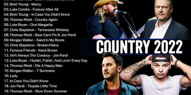 Top country songs 2022