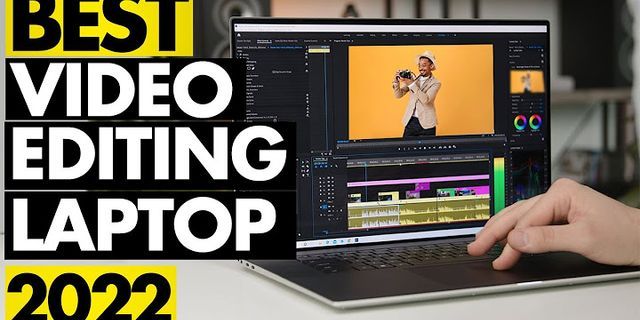 Top laptop edit video