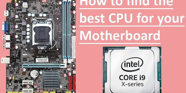 Top Mainboard CPU GPU tốt nhất cho máy tính