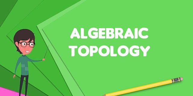 Topology vs algebraic topology