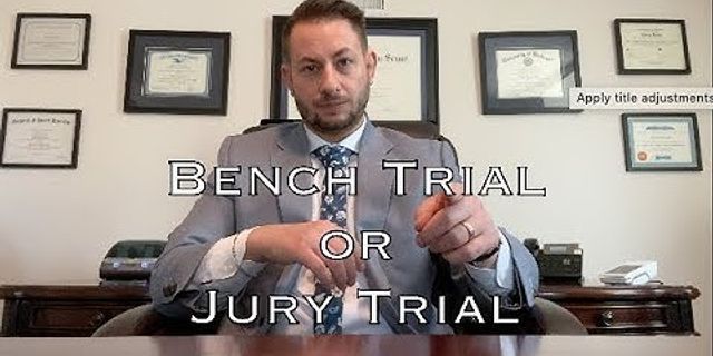 Trial by Jury là gì