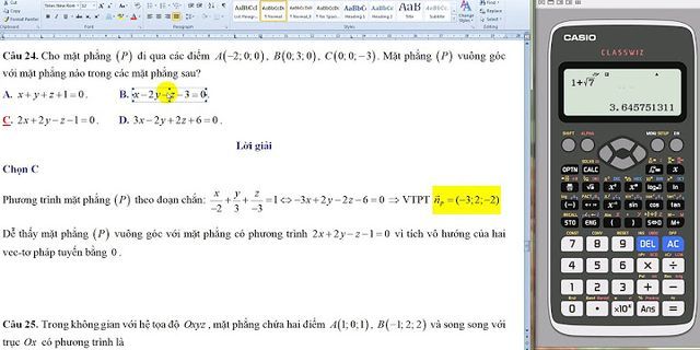 Trong không gian cho 3 điểm A(5; 1; 3 B(1; 6;2), C(5 0 4 viết phương trình của mp ABC))