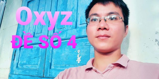 Trong không gian Oxyz, cho điểm A 3 1 1 tính khoảng cách từ A đến mặt phẳng (Oyz)