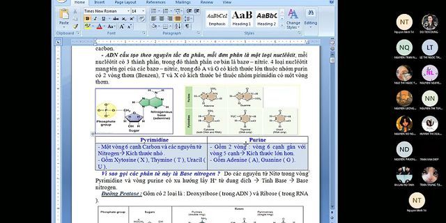 Trong số các phát biểu sau đây có bao nhiêu phát biểu không đúng 1 có hai loại axit nucleic