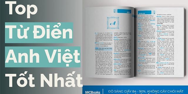 Từ điển Anh Việt offline tốt nhất