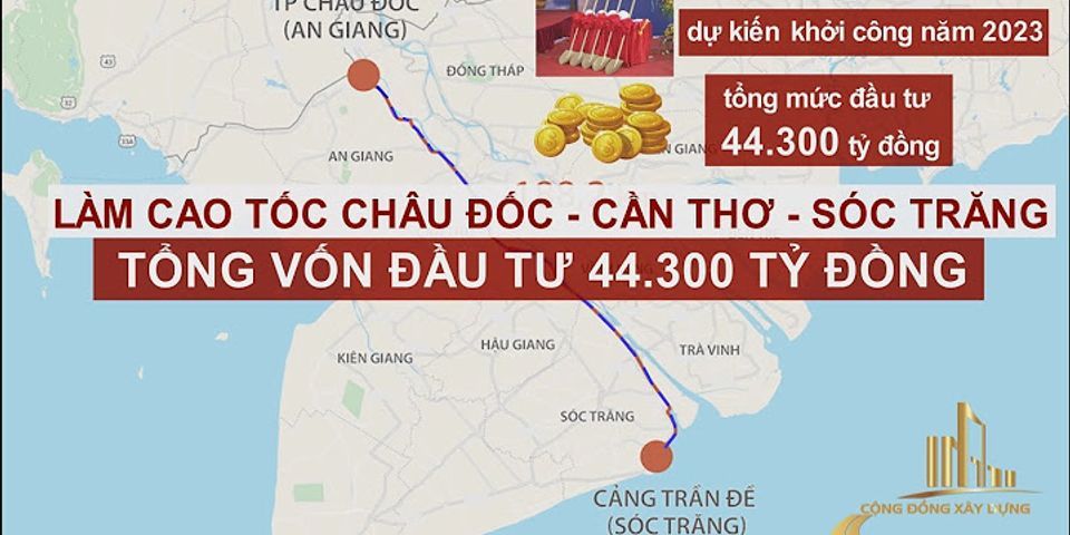 Từ Tiền Giang đến Sóc Trăng bao nhiêu km