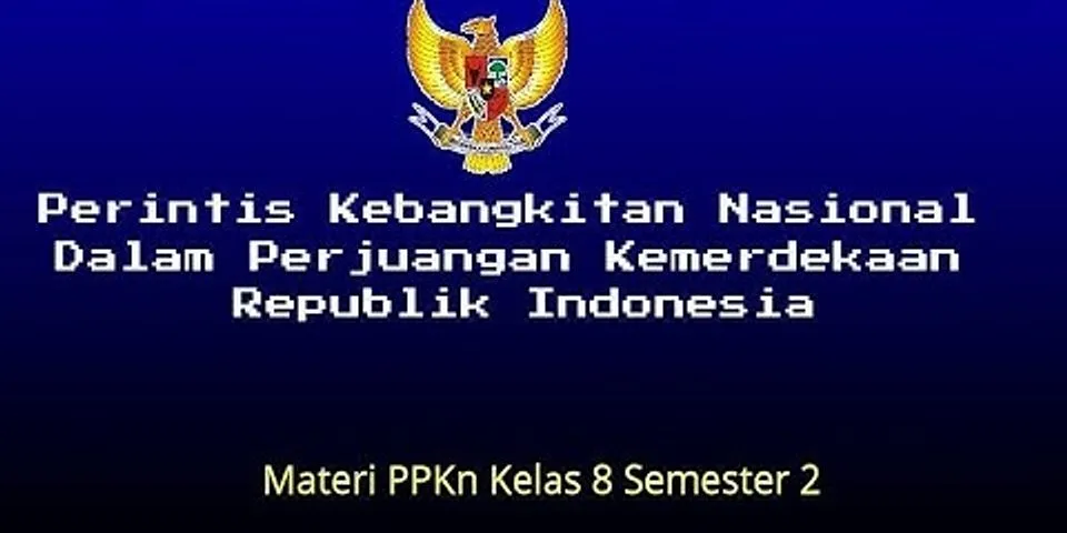 Tujuan kebangkitan nasional di indonesia ditekankan untuk ….