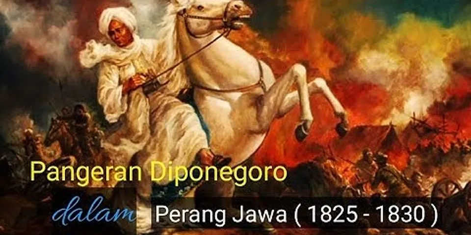 Tuliskan tiga sikap yang dapat kamu teladani dari Pangeran Diponegoro