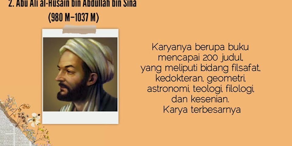 Tunjukkan dua contoh karya monumental ilmuwan muslim yang dihasilkan zaman bani Abbasiyah