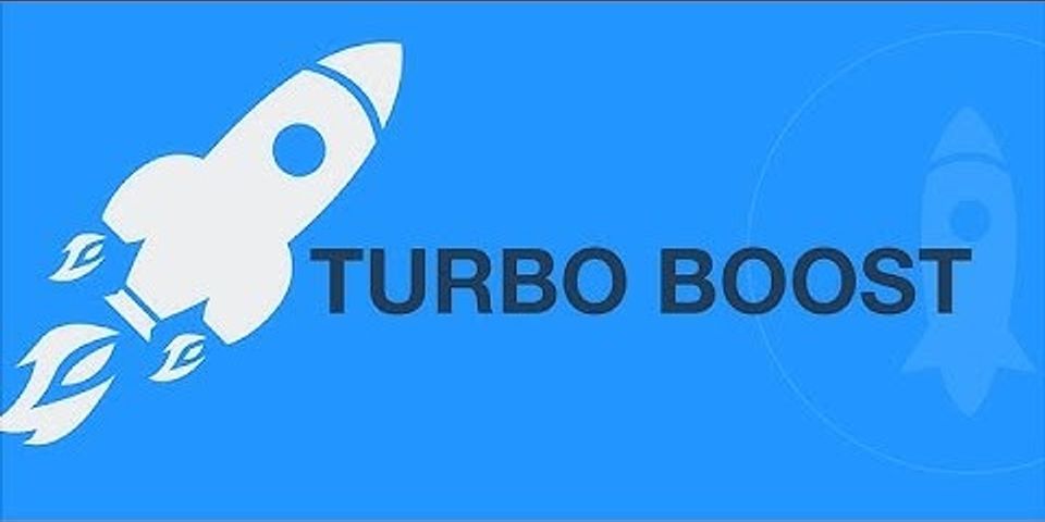 Turbo laptop là gì