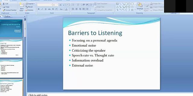 Types of listening and responding Techniques in counselling