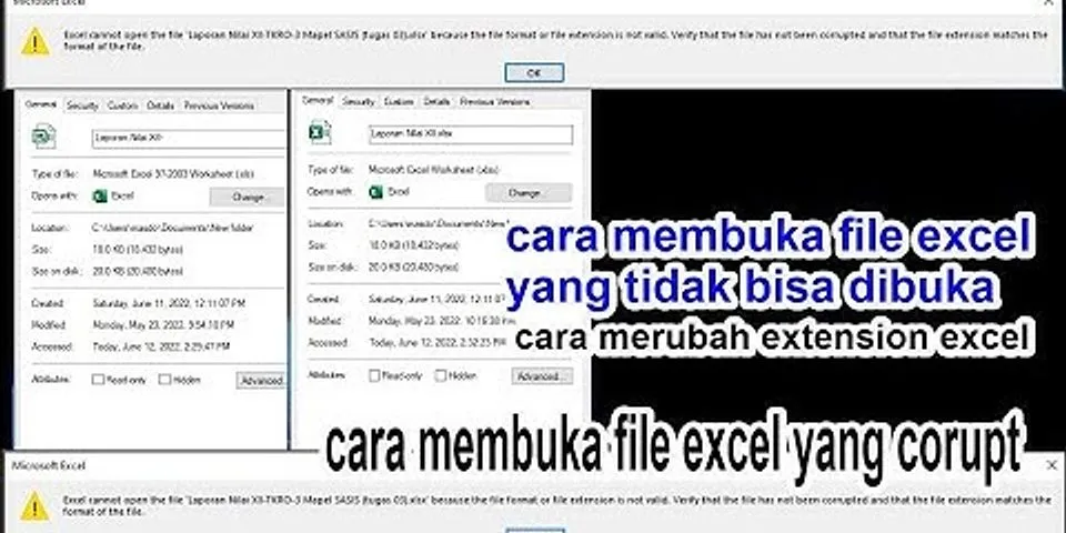 Untuk membuka ms Excel yang pernah disimpan dapat dilakukan dengan cara