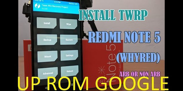 Up rom thuần google cho Xiaomi redmi note 5