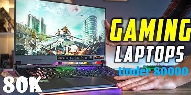 Upcoming gaming laptops in India 2022 under 80000