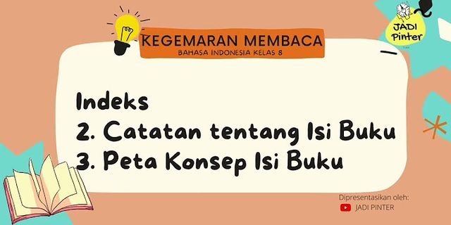 Urutan peta konsep pada isi buku fiksi yang benar adalah