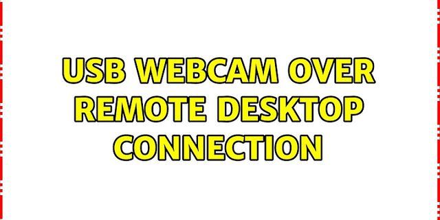 USB over remote desktop free