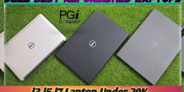 Used Dell i7 laptop