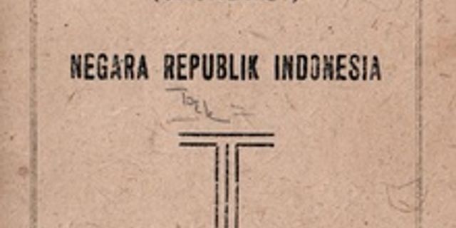 Top 9 uud 1945 disahkan dan ditetapkan pada tanggal 18 agustus 1945