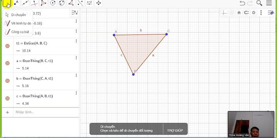 Viết phương trình các đường trung trực của tam giác biết lần lượt là trung điểm các cạnh
