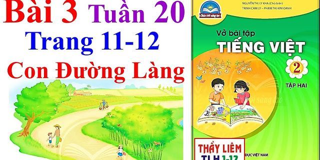 Vở bài tập Tiếng Việt lớp 2 tập 2 trang 11