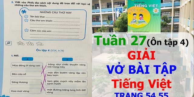 Vở bài tập Tiếng Việt lớp 2 tập 2 trang 3-4 Chân trời sáng tạo