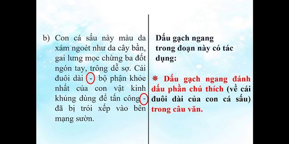 Vở bài tập Tiếng Việt lớp 4 tập 2 trang 27 Luyện từ và câu Dấu gạch ngang