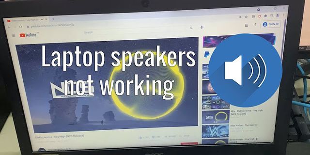 Where is the speaker on my laptop?