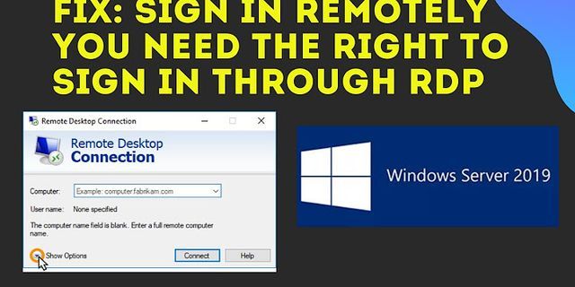 Why cant I log into my remote desktop?