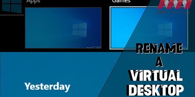 Windows 10 show virtual desktop name