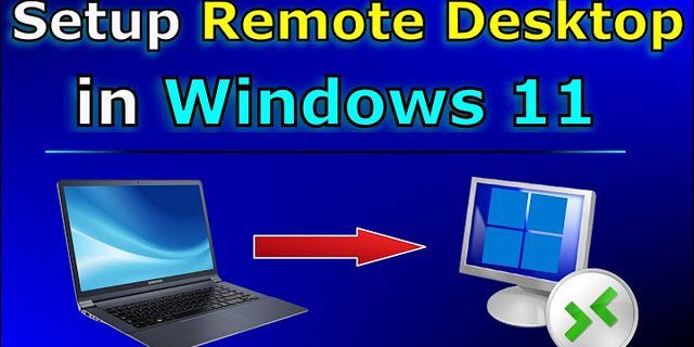 Windows 11 Remote Desktop password