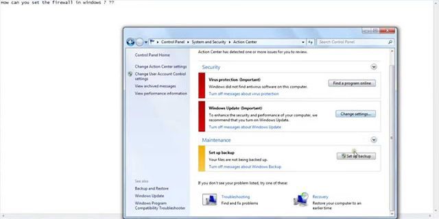 Windows 7 Remote Desktop Firewall settings