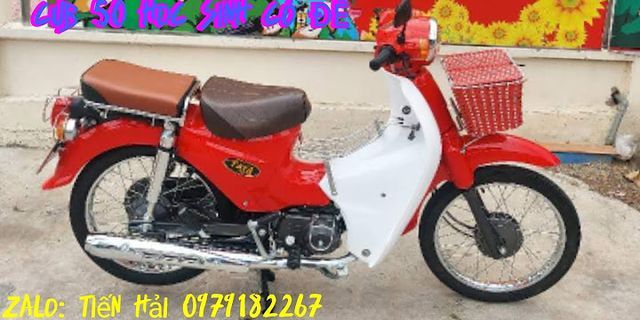 Xe Cub 50 2022 giá bao nhiêu