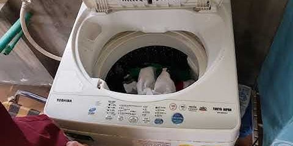 cách xóa lỗi máy giặt toshiba
