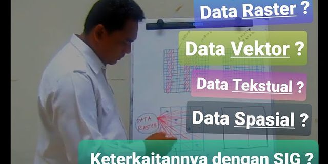 Yang Tergolong Data Terestris Dalam SIG Adalah