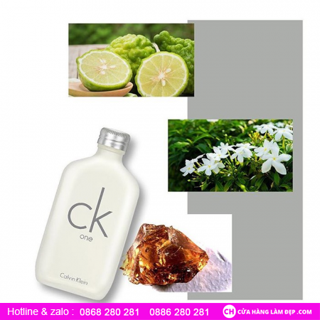 Mùi hương nước hoa Calvin Klein CK One thanh lịch, tinh tế