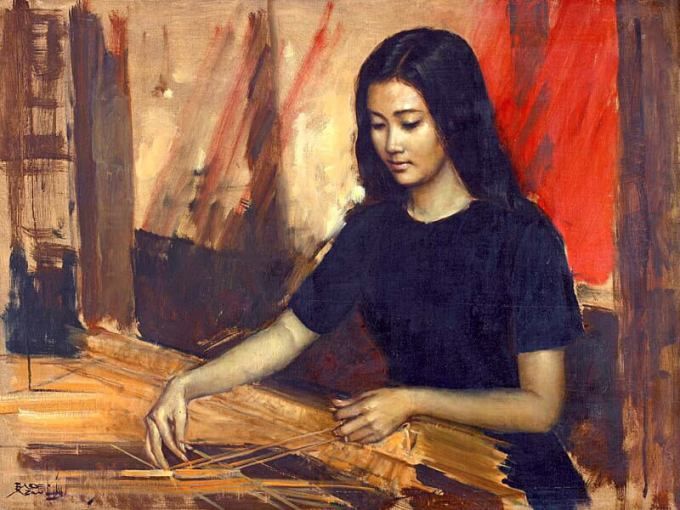 seorang tokoh pelukis indonesia yang sangat terkenal dengan gaya realistis naturalis adalah