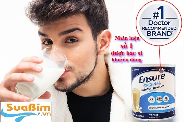 Sữa Ensure Gold nhãn hiệu số 1 được bác sĩ khuyên dùng