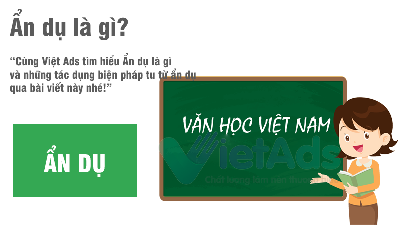 Ẩn dụ là gì và những tác dụng biện pháp tu từ ẩn dụ?