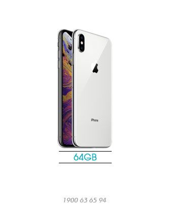 iPhone-XS-Max-64GB-silver-new-100%-asmart-da-nang