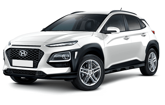 hyundai kona trắng 2019