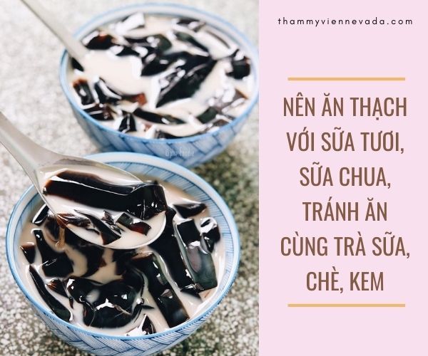 Ăn thạch sương sáo có tốt không, ăn với món gì, ăn nhiều thạch có tốt không, ăn nhiều thạch có tốt cho bà bầu không, bà bầu ăn thạch có tốt không? , món ăn ngon thạch sương sáo, bà bầu có ăn được thạch không, thạch có bao nhiêu calo, 100g thạch có bao nhiêu calo?