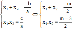 Tìm m để phương trình bậc hai có hai nghiệm cùng dấu, trái dấu | Toán lớp 9