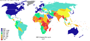 GDP nominal per capita world map IMF 2007.PNG