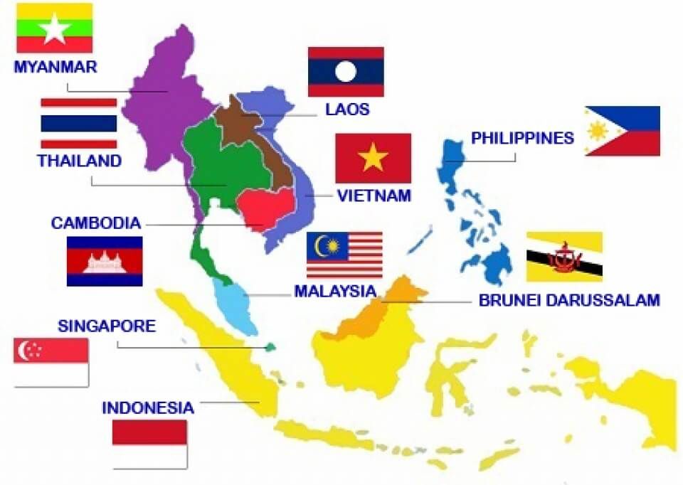 Cờ và thủ đô các nước Đông Nam Á 2024: Đón đầu sự kiện kỷ niệm 60 năm ngày thành lập ASEAN, các nước Đông Nam Á sẽ chính thức đổi mới cờ hiệu và phát triển thủ đô của mình. Bức ảnh sẽ giới thiệu sự đổi mới này, với các cờ hiệu tươi sáng, đầy màu sắc và sự phát triển mạnh mẽ của thủ đô.