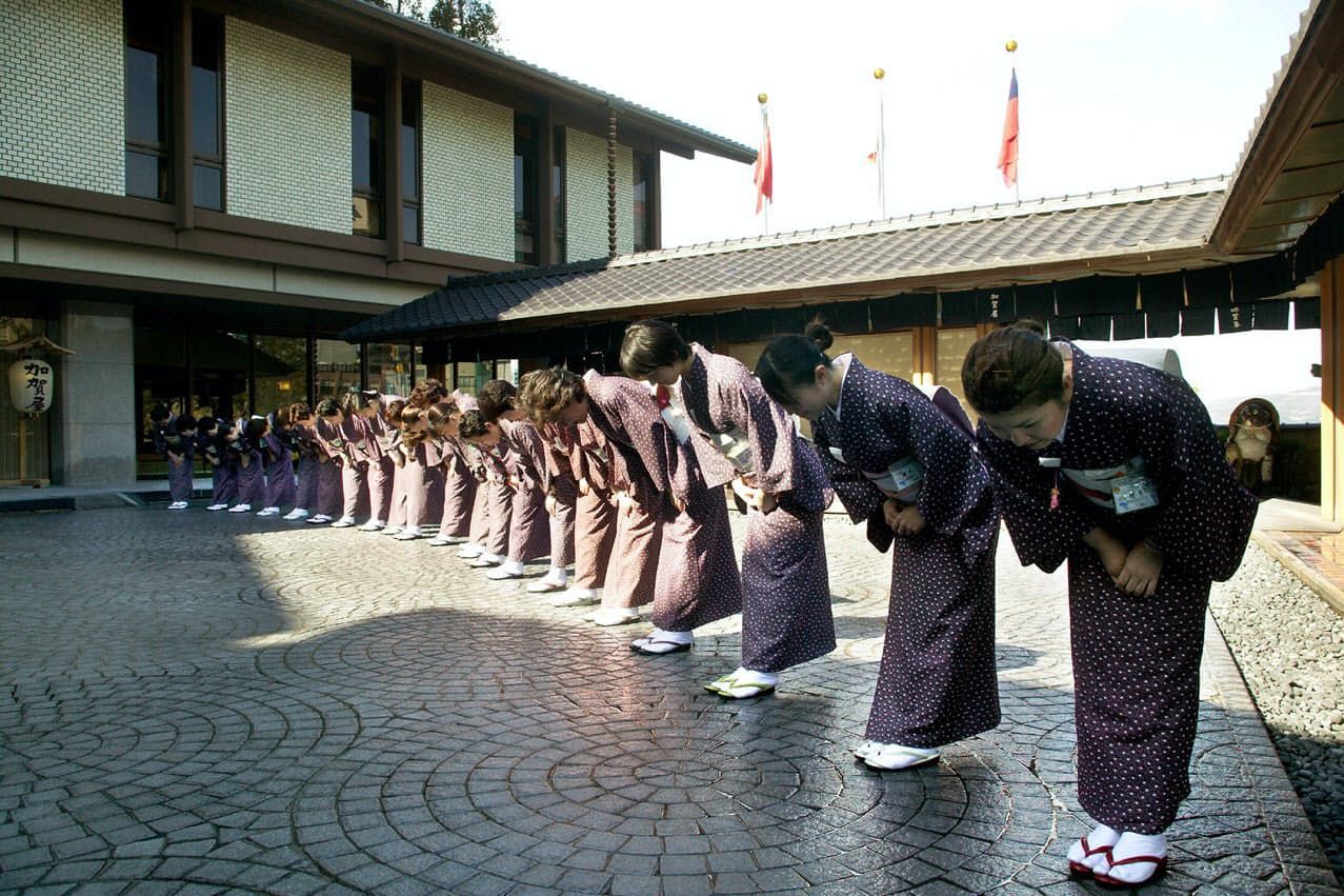 Японские поклоны фото