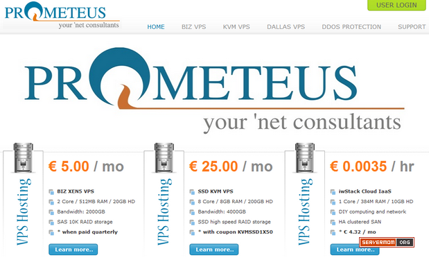 Prometeus Home