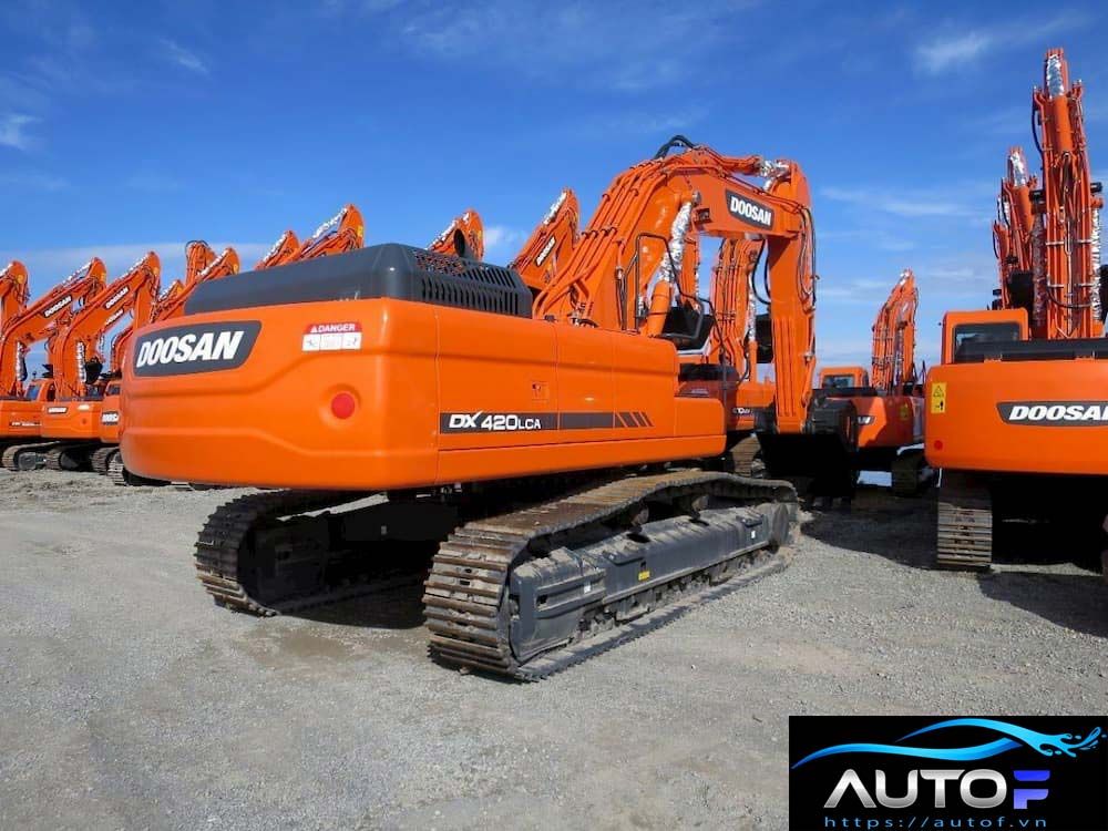 Máy xúc Doosan đến từ Hàn Quốc