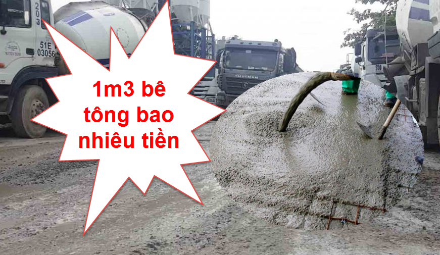 1m3 Bê Tông Bao Nhiêu Tiền - Vina CMC ( https://vatlieuxaydungcmc.vn › 1m3-... ) 